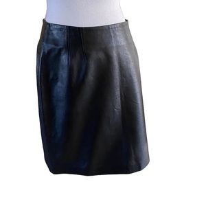 Leather Skirt